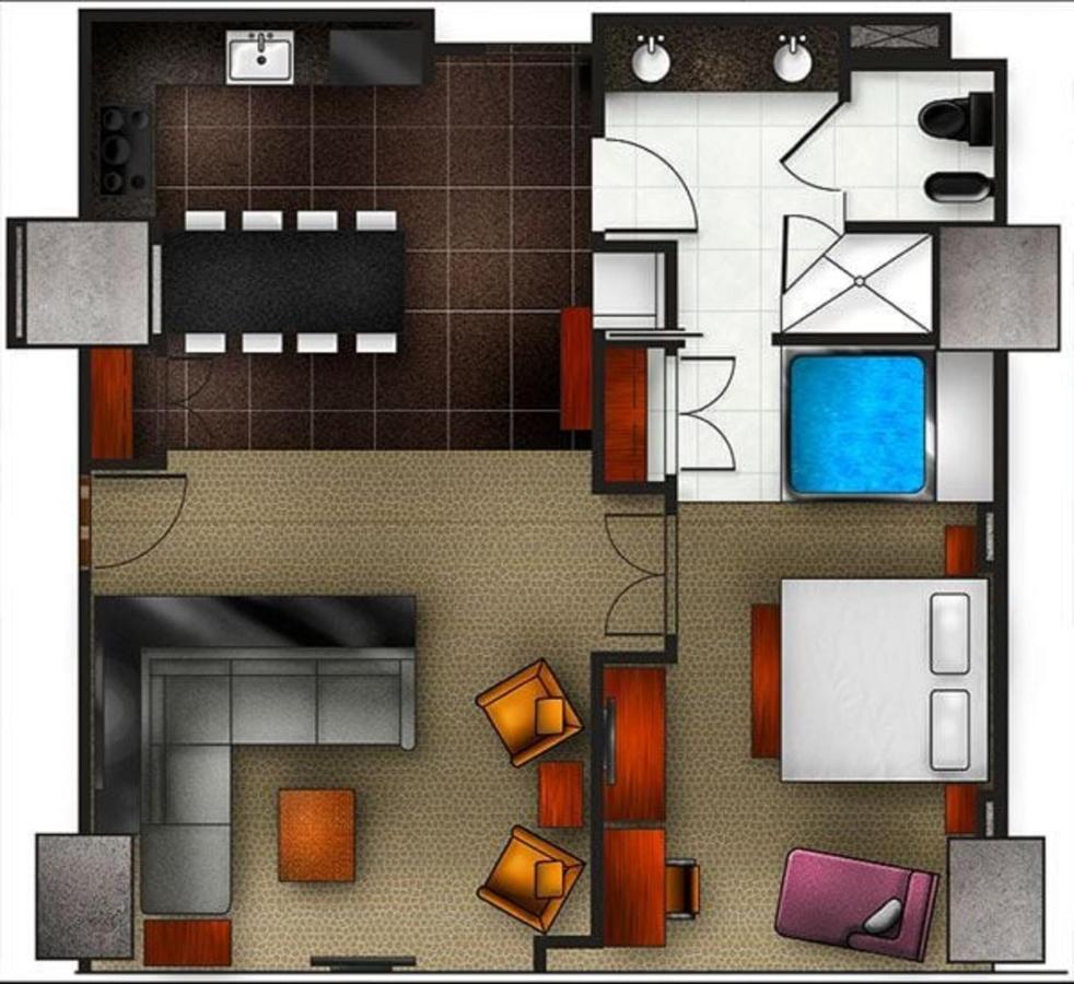 One-Bedroom Suite Kitchen
