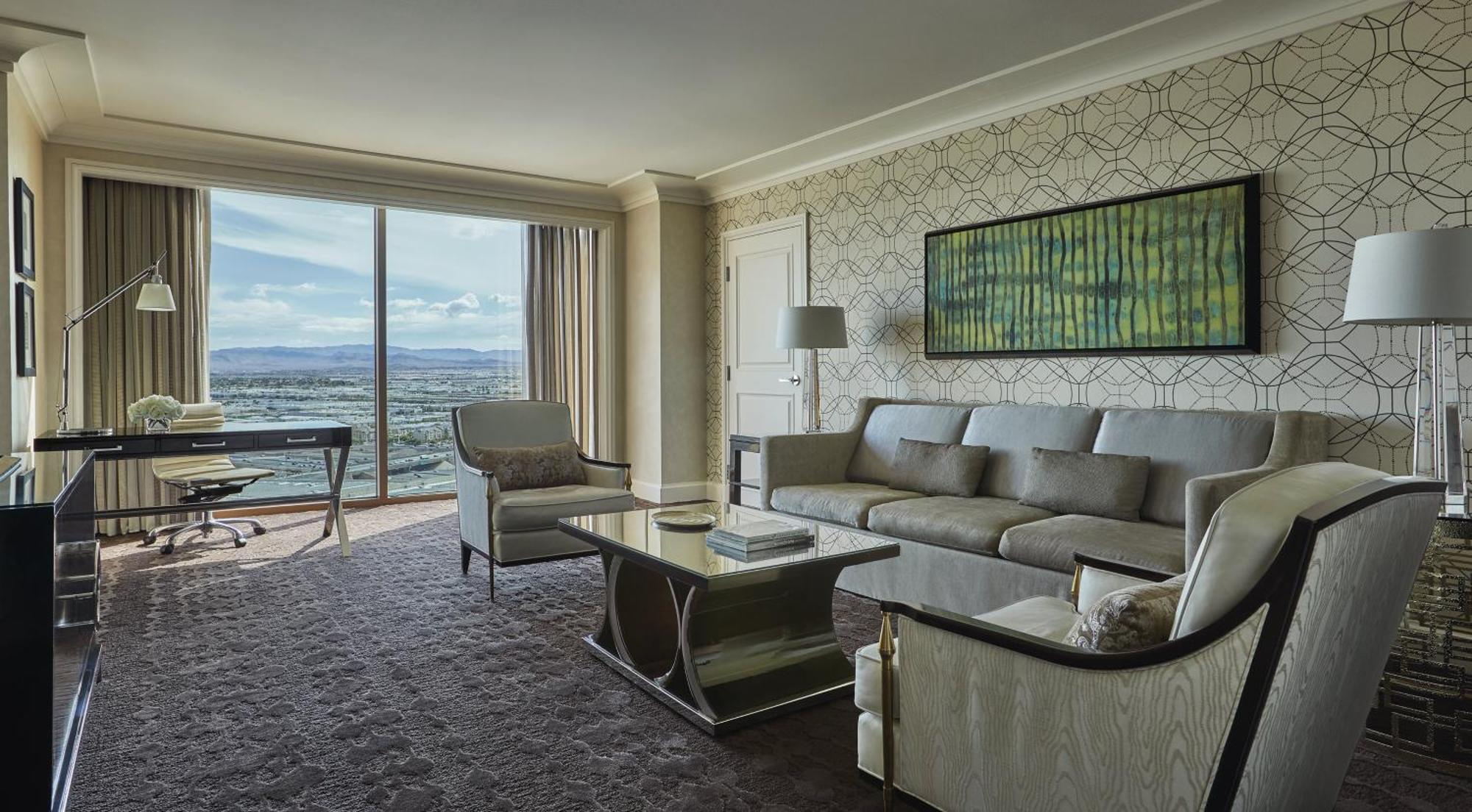 Stadium View One-Bedroom Suite Queen Beds