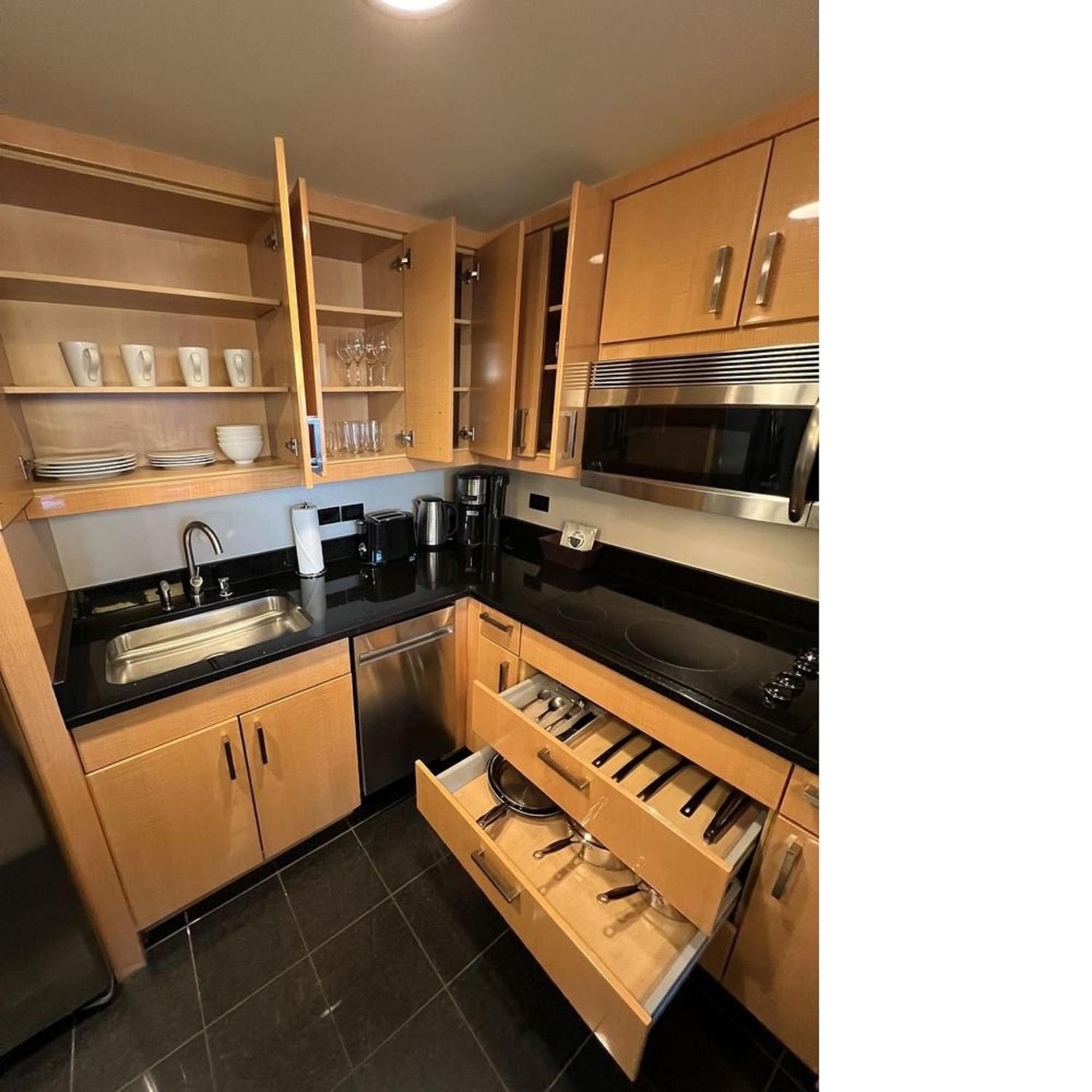 Two-Bedroom Suite Kitchen